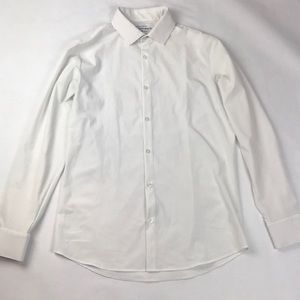 Mizzen+Main Leeward White Button-down Size M